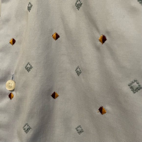 Etro Button Down Shirt, Long-Sleeve in Blue - Picture 5 of 9